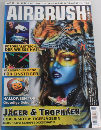 Airbrush step by step 06/17  Okt/Nov 2017